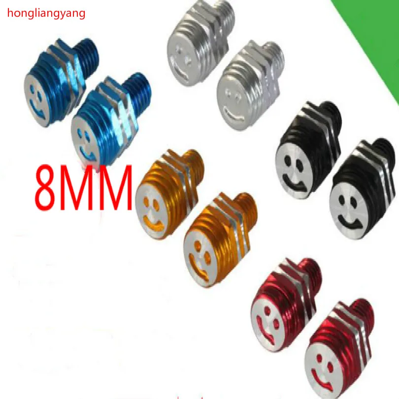 

scooter motociclista motocicletas motosiklet mirrors motorcycle rearview mirror screw 8mm 10MM NUT BOLT FREE SHIPPING