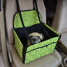 Открытый переднее сиденье автомобиля Собака сумка Портативный автомобиля собачья Конура для клетки для домашних животных автокресло для животных крышка