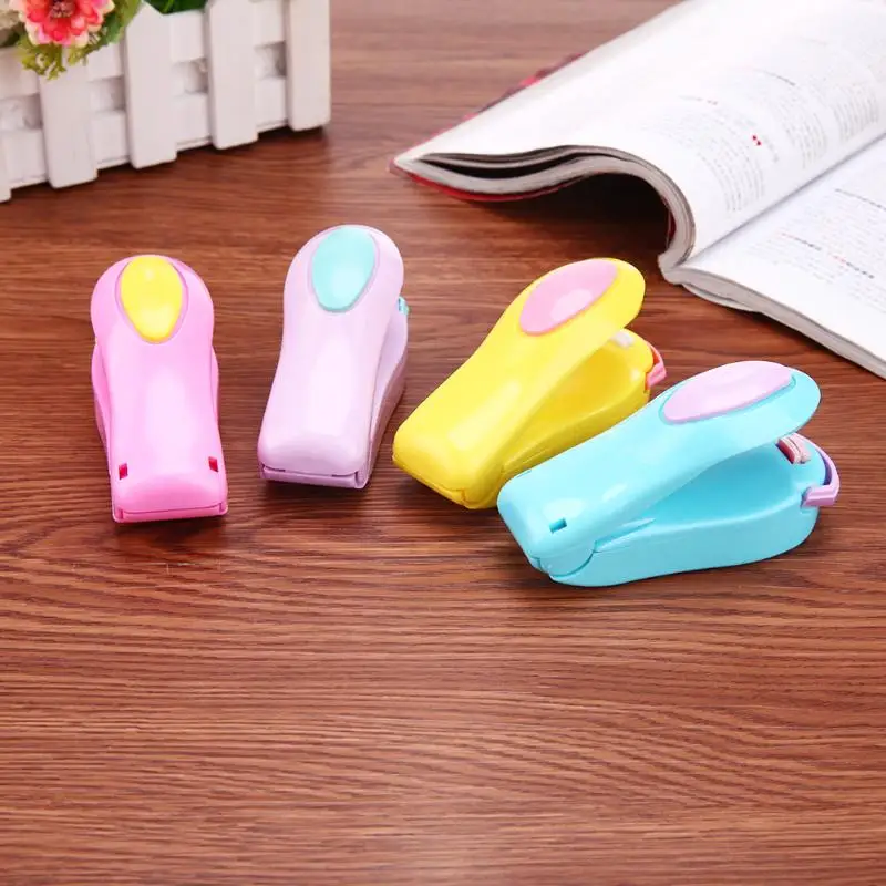 

Portable Plastic Heater Handy Bag Sealer Capper Household Mini Sealing Machine Food Saver Storage Kitchen Accessories