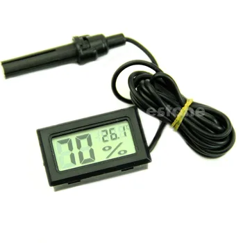 

Mini Thermometer Hygrometer Temperature Humidity Meter Digital LCD Display