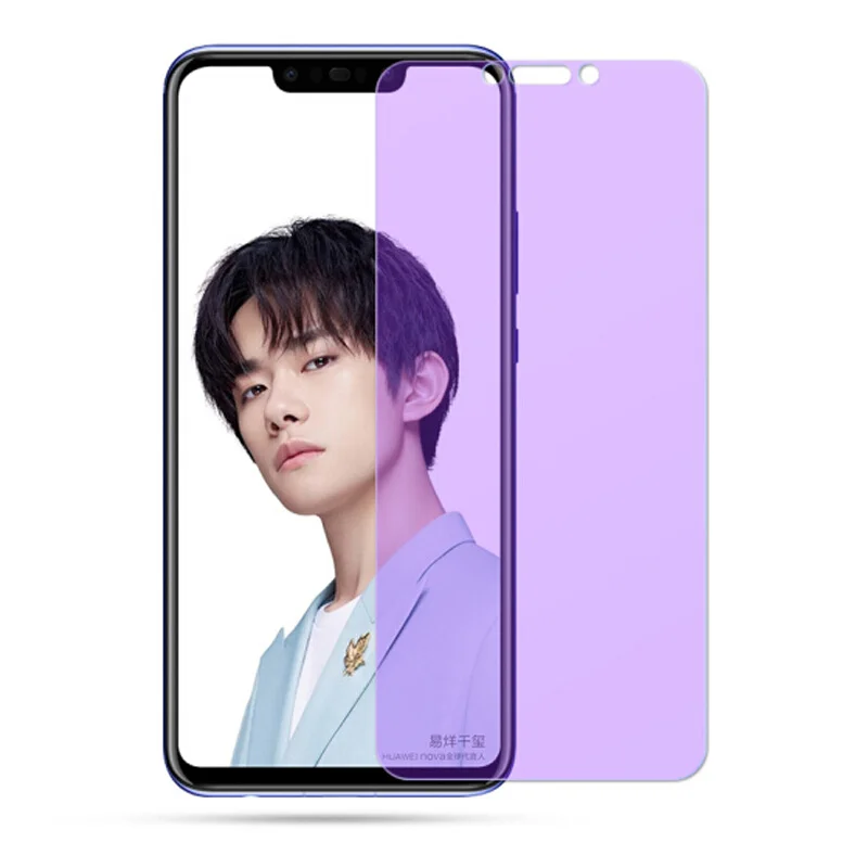 Закаленное стекло для защиты экрана от синего излучения Huawei Nova 3 3i 3E 2 2S 2i Plus Lite P Smart