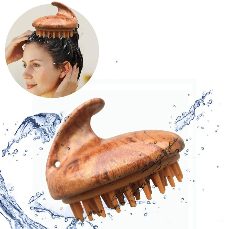 Спа для похудения волос Шампунь щетка силиконовая голова тела круглый гребень щетка для ванны душа реквизит для мытья волос инструмент для ухода за бородой набор