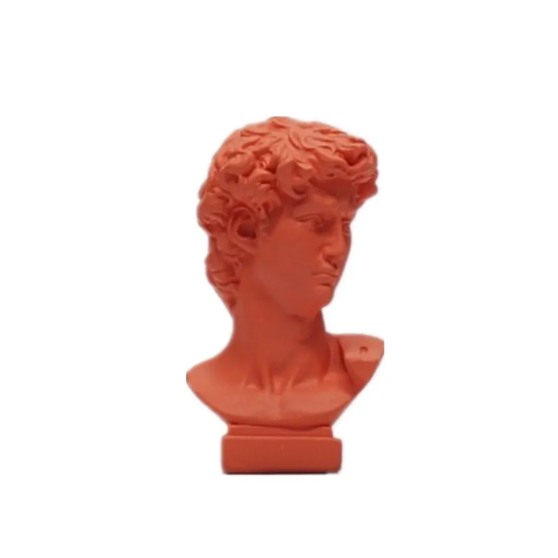 

David Medici Voltaire Apollo Venus Zeus Hera Athena Bust Statue Art Figurine Resin Craftwork Home Decoration 19Pcs/set R404