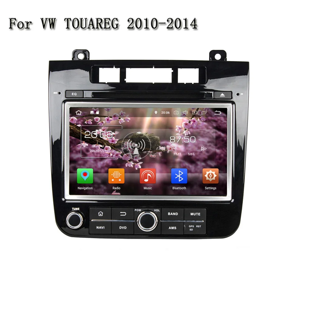 

8-Core RAM 4G ROM 32G 8 Inch Auto PC 8 Core Android 8.0 GPS Navigation Car DVD Player Head Unit For Volkswagen TOUAREG 2010-2015