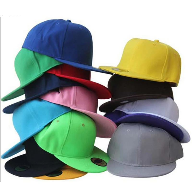 colorful flat bill hats