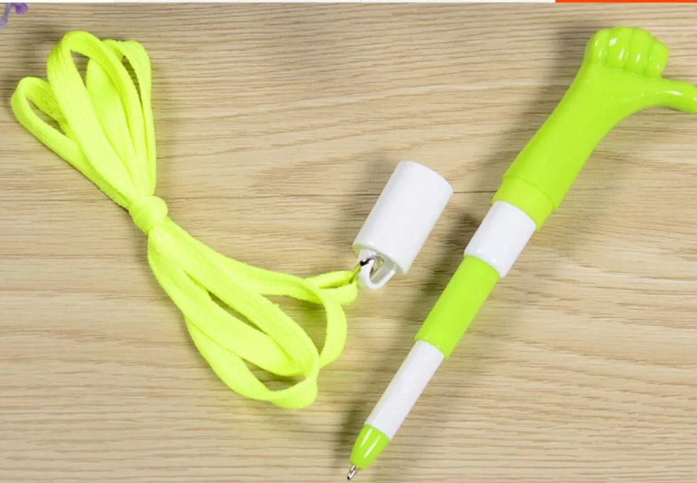 Творческий жесты с веревкой шариковая ручка Корея шариковая роликовая ручка канцелярский призовой офисная шариковая ручка офисные принадлежности для письма