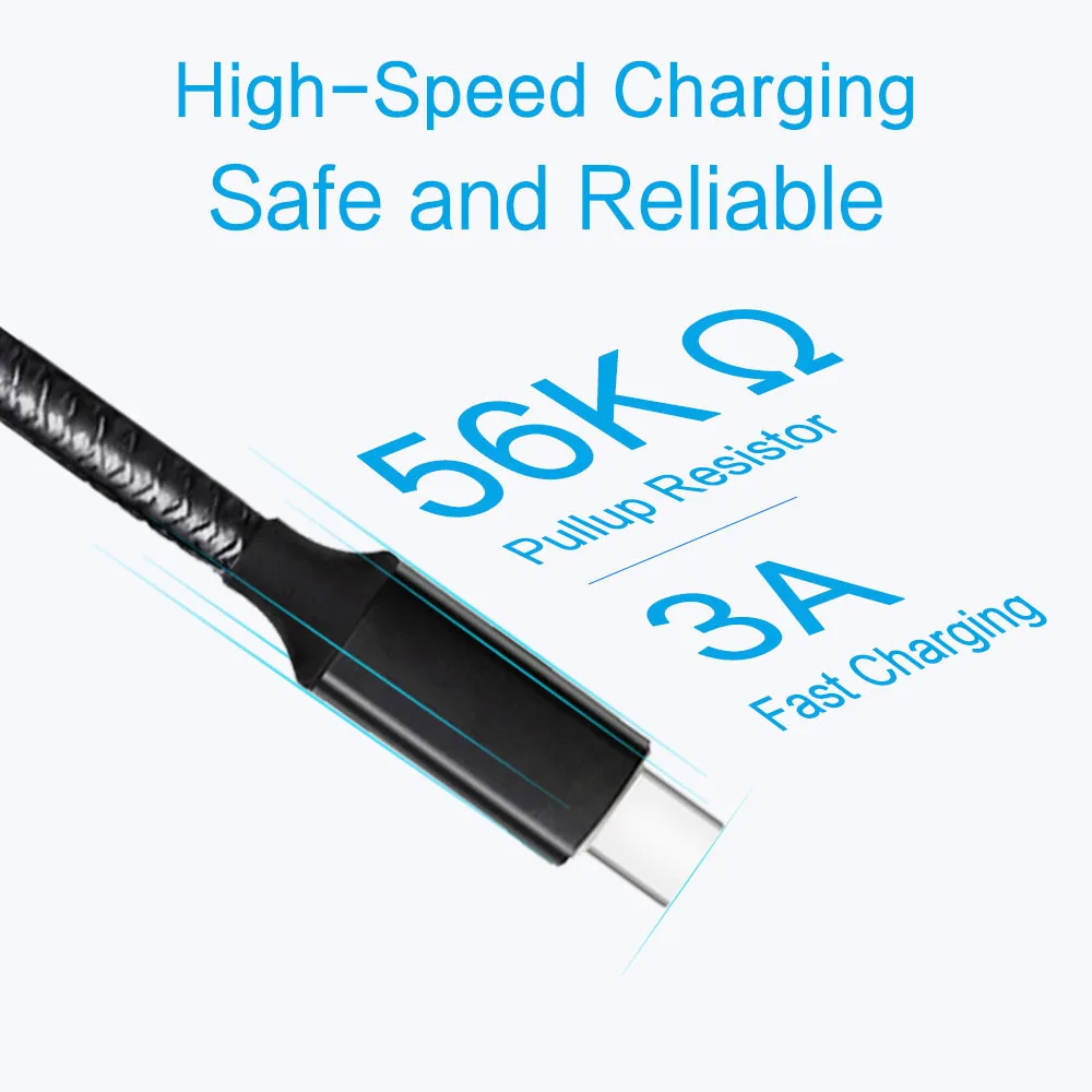 Tesiway USB C to DisplayPort 4K 60Hz USB 3.1 Type C Thunderbolt 3 Compatible DP Cable2