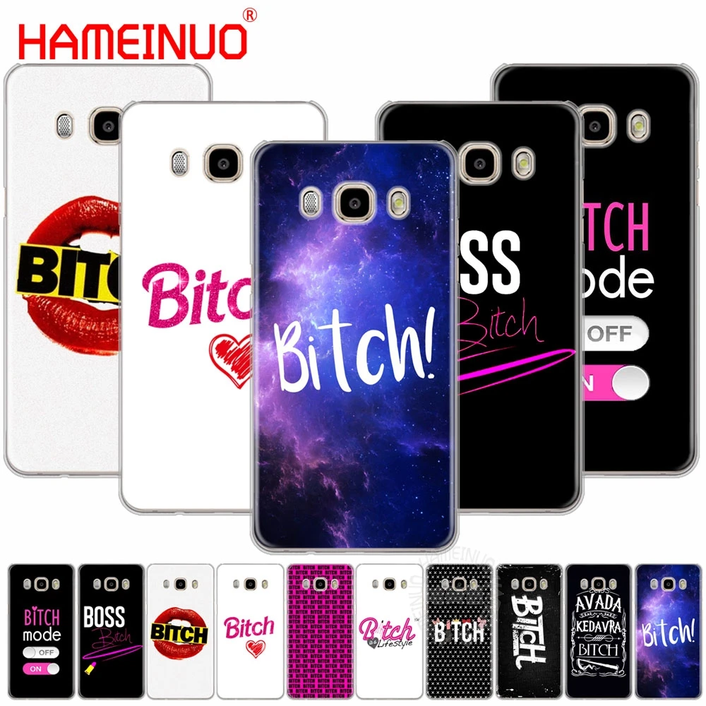 HAMEINUO розовая накладка на телефон с рисунком суки для Samsung Galaxy J1 J2 J3 J5 J7 MINI ACE 2016 2015