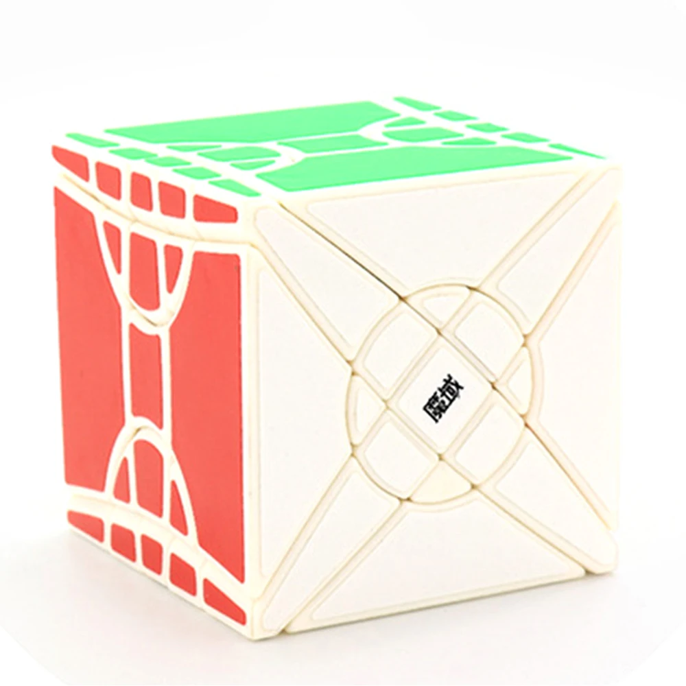 Мо Ю. время колесо 3*3*3 Волшебные кубики Головоломки Скорость Cube Развивающие игрушки подарки для детей Детская