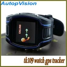 TK109 GPS Tracker Watch sos function With Watch phone Quad band Support GSM GPRS Free shipping