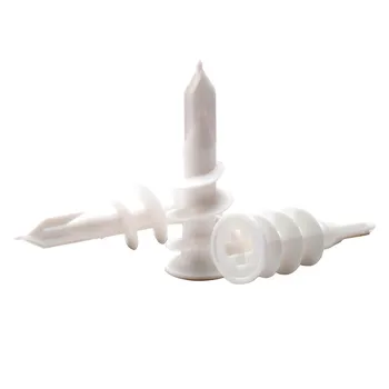 

Qty 100 Self Drilling Drywall Anchors Hollow-Wall Anchors POM and Nylon Fit #8