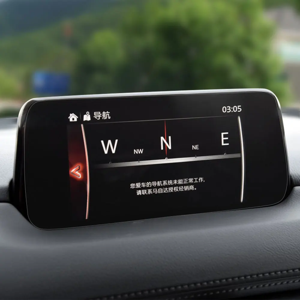 Для Mazda CX 5 CX5 2017 2018 Автомобильный GPS навигационный экран Стальная Защитная пленка