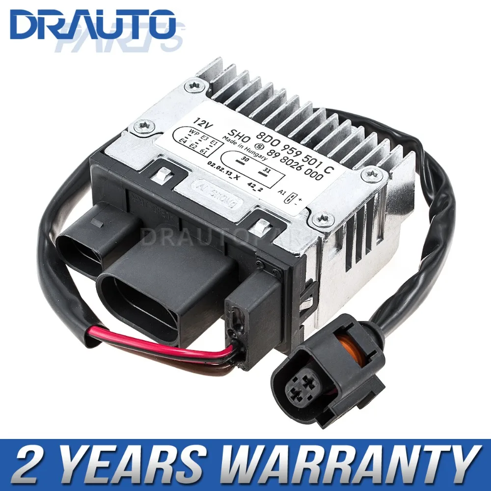OEM Quality Fan Control Unit Module 8D0 959 501 C 8D0 959 501 A For