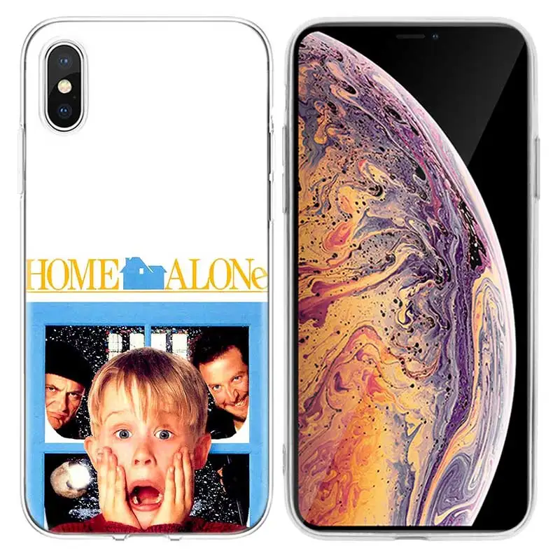 Чехол для Apple iPhone 7 5 5S SE 5C 6 6S 8 6/6S 7/7S 8/8S Plus чехол для iPhone 11 11Pro X XR XS MAX Home Alone мягкий чехол с принтом