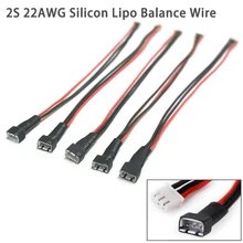 5pcs lot JST XH 200mm 20cm 2S 22AWG Silicon Wire Lipo Balance Wire Extension Charged Cable