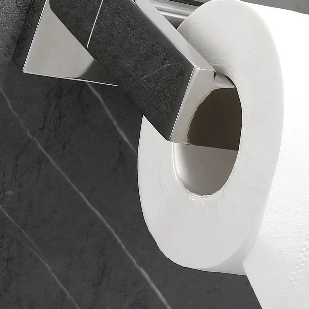 SUS 304 держатель туалетной бумаги из нержавеющей стали для ванной комнаты держатель рулона для бумажного полотенца Квадратные аксессуары для ванной комнаты