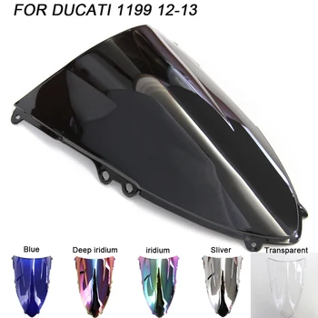 

Windshield For 12-13 Ducati 1199 1199R 1199S 2012-2013 Double Bubble Windscreen Wind Deflectors Air Flow Motorcycle Motorbike