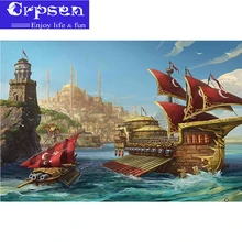 

Diamond Painting,5D,DIY,Embroidery,Full,Square,The Sailboat,Home Decoration,Arts,Crafts&Sewing,Needlework,Wall Painting,Crpsen
