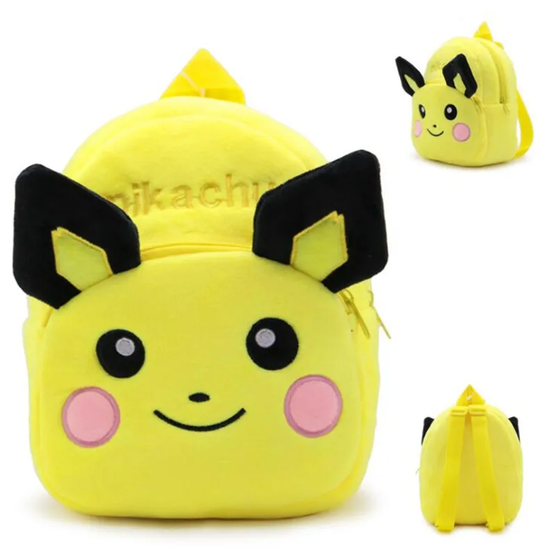  20*24cm 1-3 years cute cartoon kids plush backpack toy mini school bag Children's gifts kindergarte - 32939595325