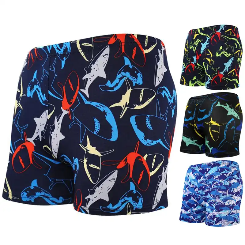 mens shark bathing suit