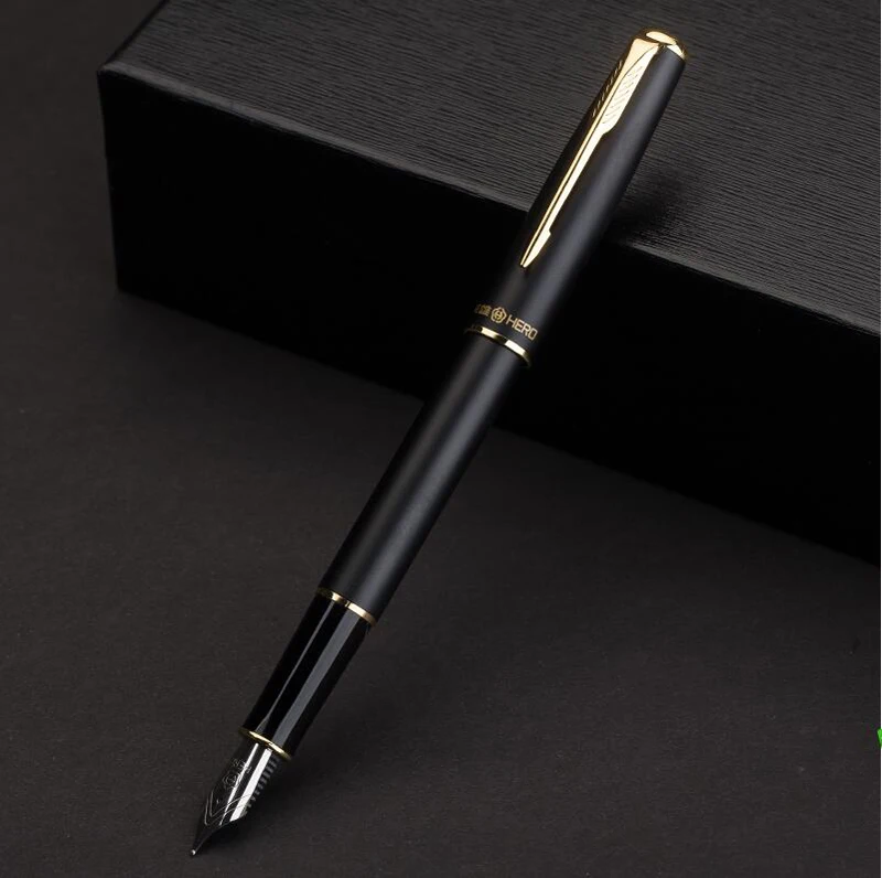 Новое поступление, Hero 5020, перьевая чернильная ручка для офиса, руководителя, подарочная ручка в деловом стиле, купить 2 ручки, отправить подарок