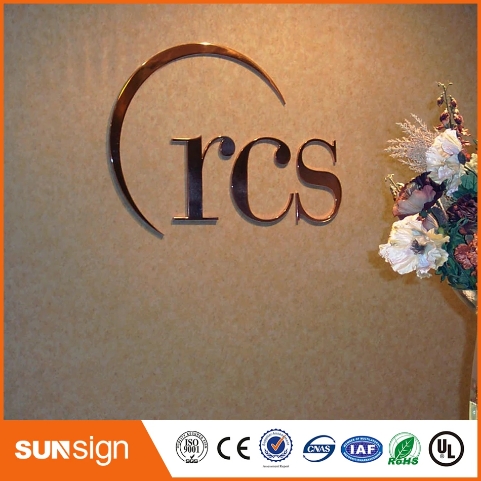 China stainless steel channel letters Suppliers