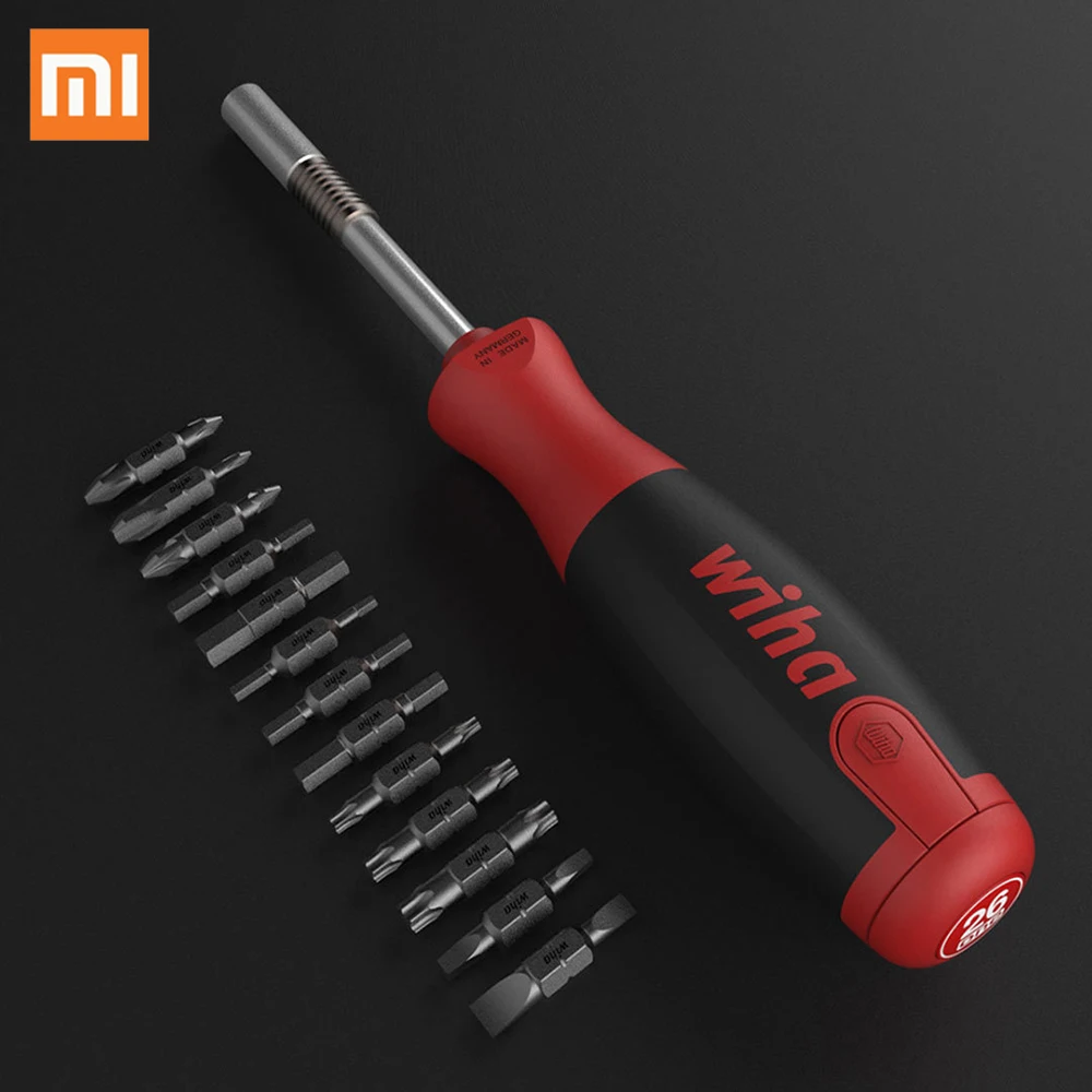 

Xiaomi Mijia Wiha Daily Use Screw driver Kit 26-in-1 Precision Bits with Hidden Magazine Magic Kits Box repair accessory