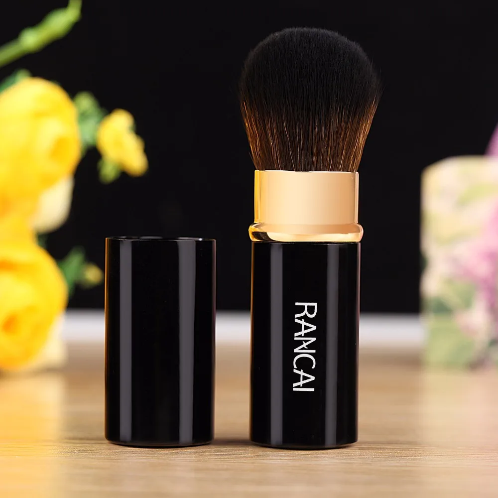 single makeup brush powder blusher brush retractable face brushes (2)