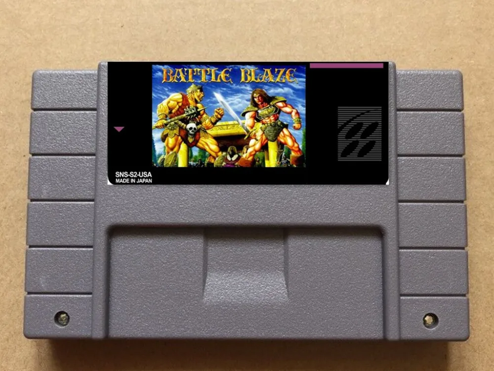 

Battle blaze USA -NTSC version 16 bit 46 pins video games !