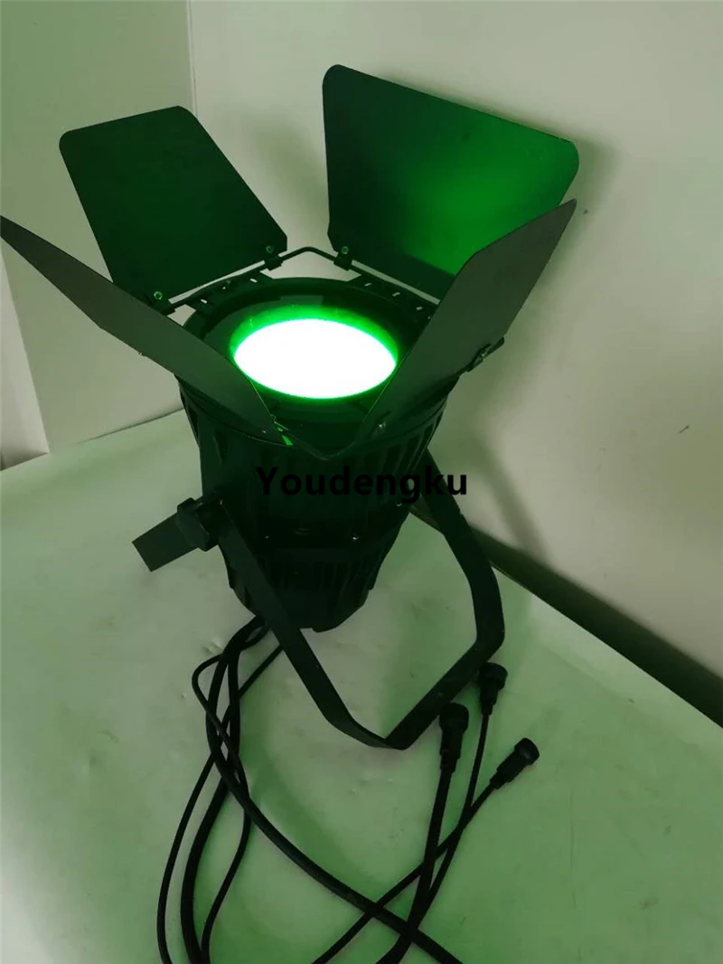 4 шт. Водонепроницаемый светодиодный светильник IP65 led par сценический светильник 200 Вт RGBWA UV 6в1 напольный COB Par 64