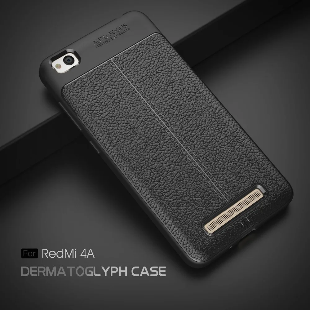 

For Xiaomi Redmi 4A Case Redmi 4A Cover 5.0" Silicone Leather Soft TPU ShockProof Full Protector Case For Xiaomi Redmi 4A Cover