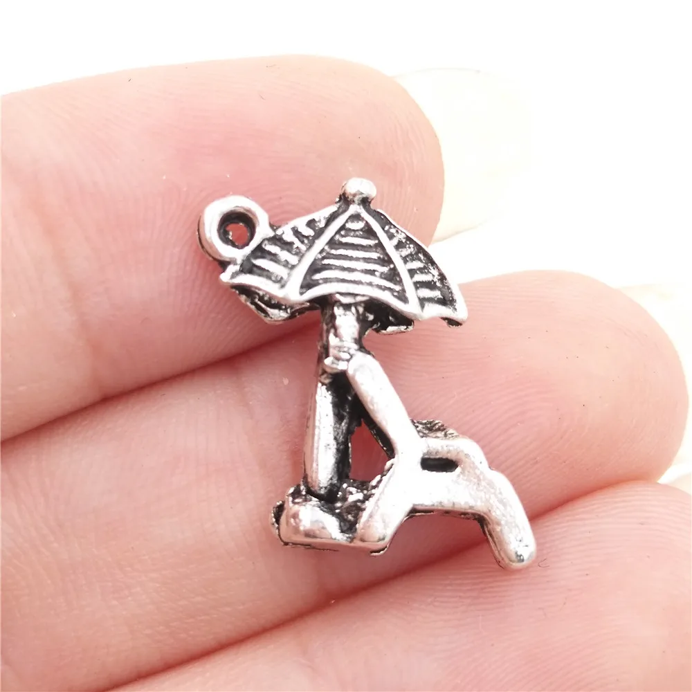 BULK 30pcs Lots Nickle Free Alloy Summer Beach Chair Charms Antique Silver Plated Metal DIY Craft Pendants 12*8mm 1.3g BULK 30pcs Lots Nickle Free Alloy Summer Beach Chair Charms Antique Silver Plated Metal DIY Craft Pendants 12*8mm 1.3g
