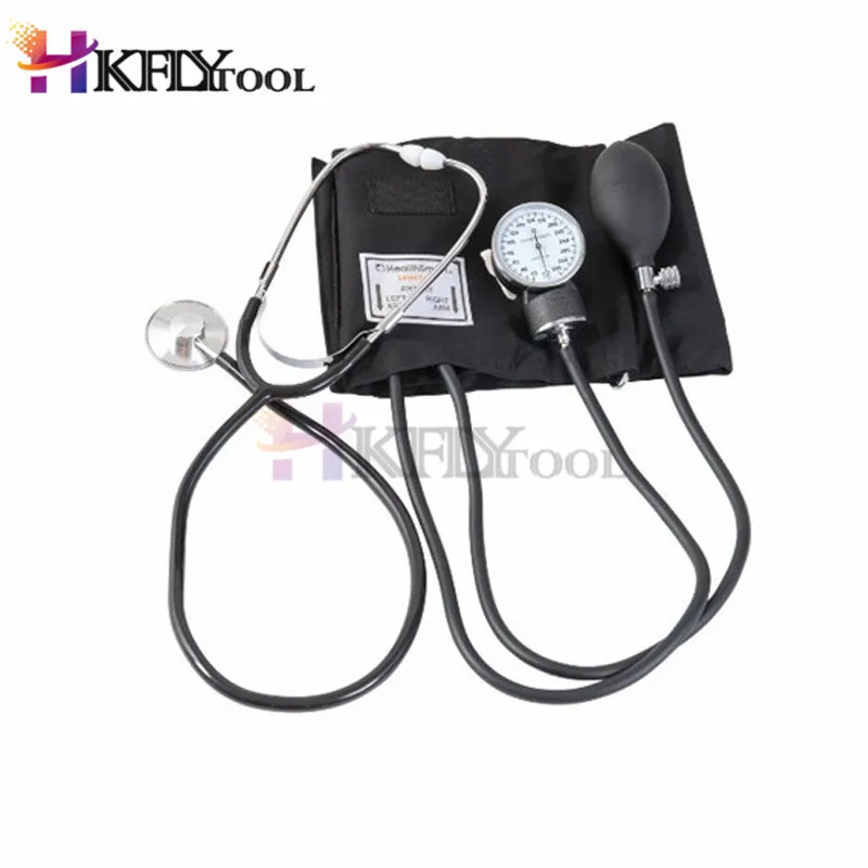 

Classic Professional Adult Blood Pressure Monitor BP Cuff Arm Aneroid Sphygmomanometer kit with Pressure Gauge