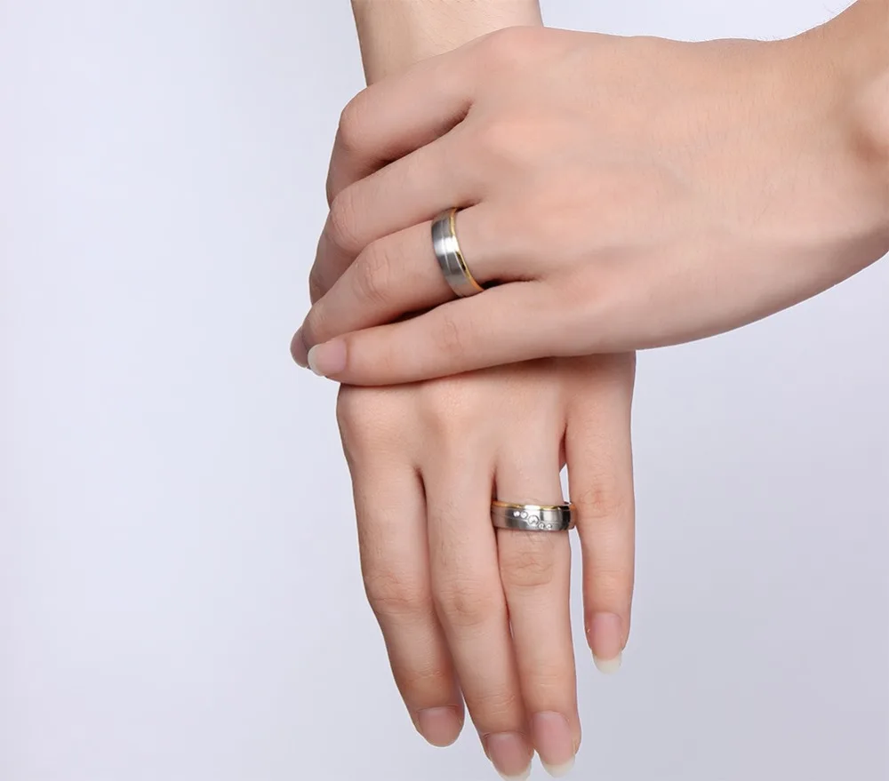 Vnox orbit Дизайн Свадебные Кольца для Для женщин Для мужчин AAA CZ Камни Альянс обещание Юбилей кольцо Bijoux Обручение ювелирные изделия
