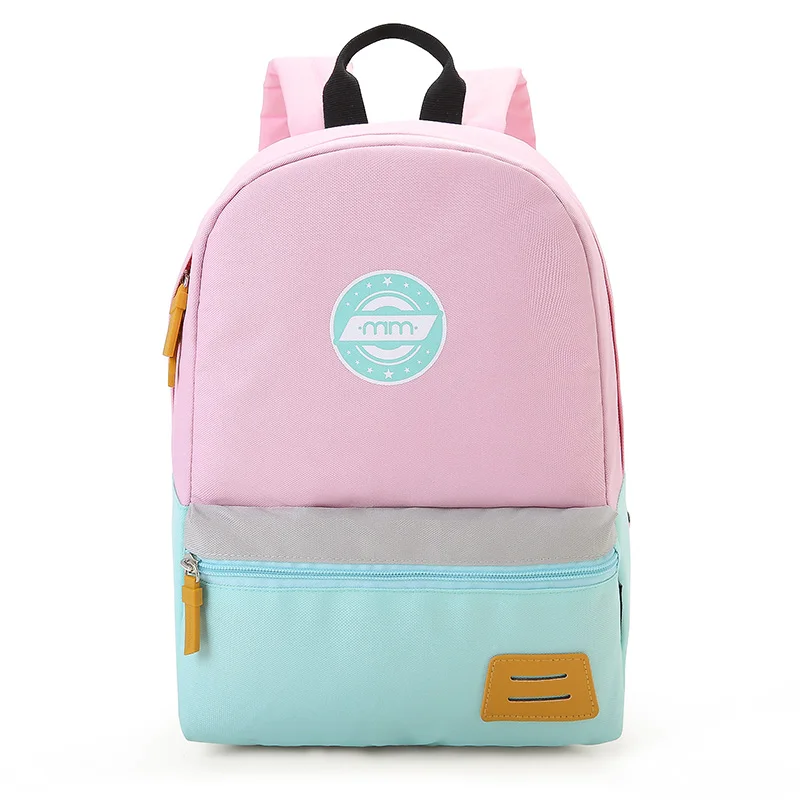 Mommore/Детский рюкзак для детского сада, разные размеры, парусиновая школьная сумка для мальчиков и девочек, сумка для пикника, милая сумка для ланча для детей - Цвет: pink-small