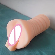 Sex Toys For Man Penis Masturbation Faked Soft Vagina Artificial Doll Ass Adult Products Portable Masturbators