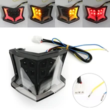 Artudatech Motorcycle ABS Integrated LED Rear Tail Light Lamp For Kawasaki Z900 2017 2018 2019 2020 Accessories
