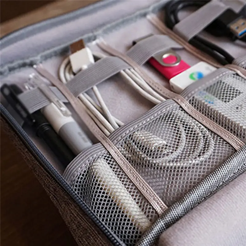  Multi-Function Digital Package Electronic Storage Bag Data Cable Storage handbag women's bag bolsa feminina sac a main 40MA2708