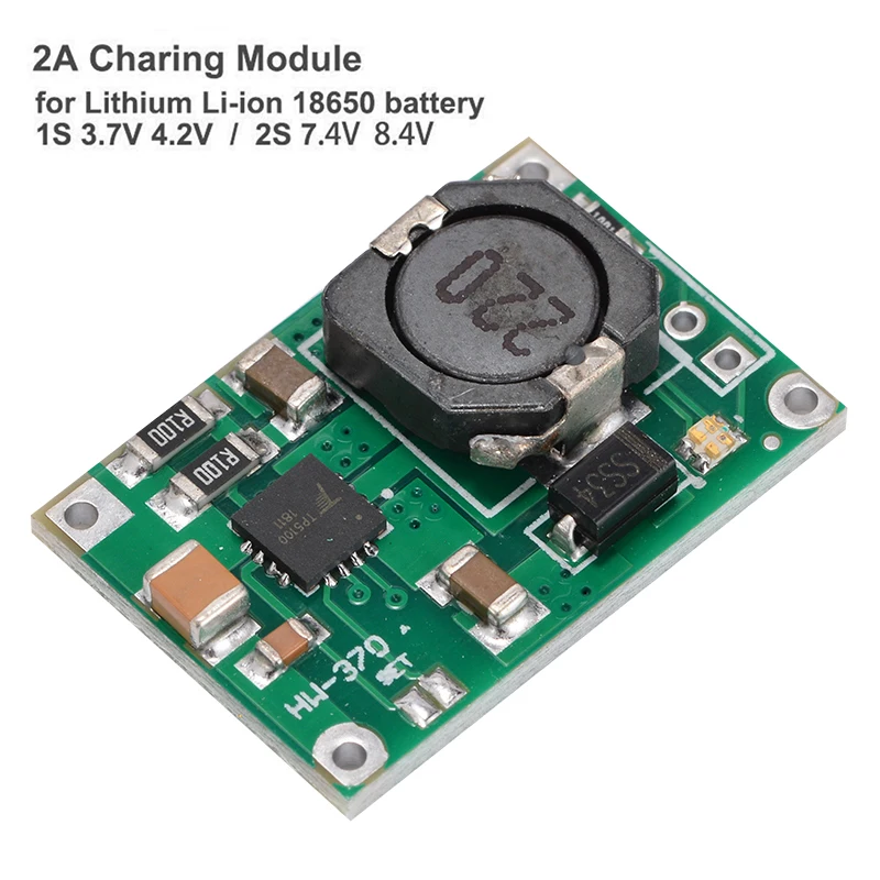 Новое поступление 1 шт зарядный Модуль 1S 3,7 V 2S 7,4 V литий-ионный аккумулятор для 18650 Батарея сотовый 8,4 V