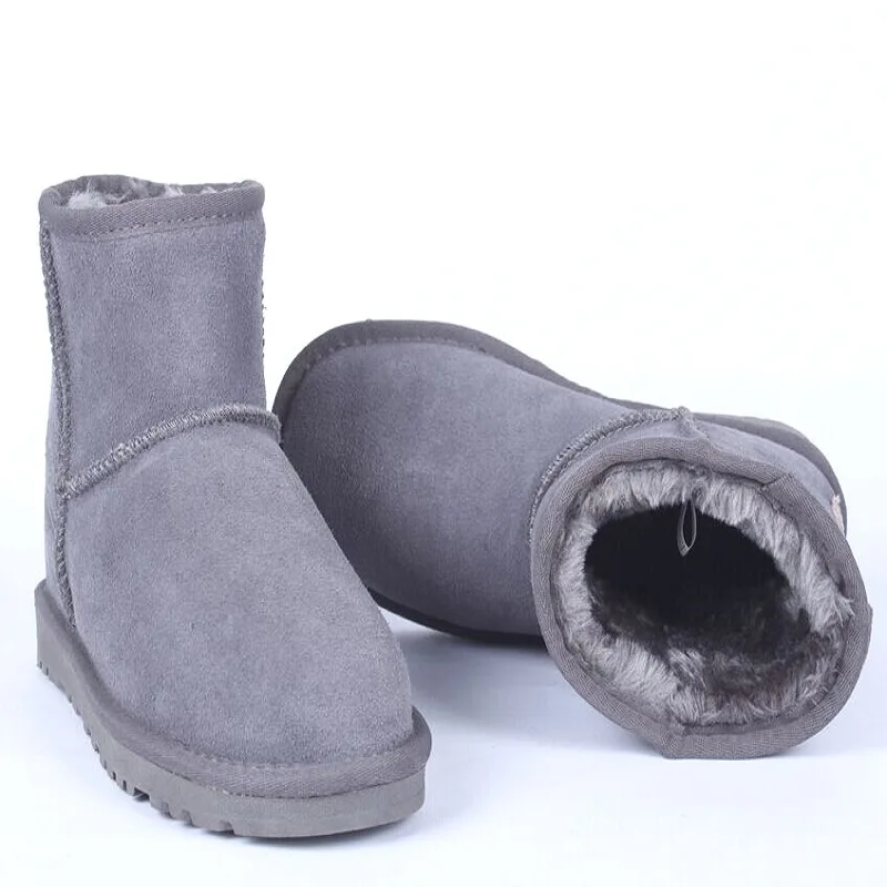 

Fur Snow Boots Womens Shoes short Warm Waterproof Plush Unisex Ladies Snowboots Casual Brand Comfortable Zapatos Mujer Size 45