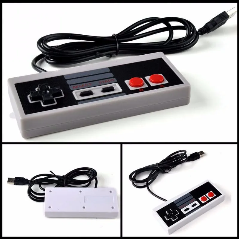 

1pcs Classic Retro Wired USB Game Controller For Nintendo NES JoyStick For NES Controle For Windows PC for MAC Gamepad