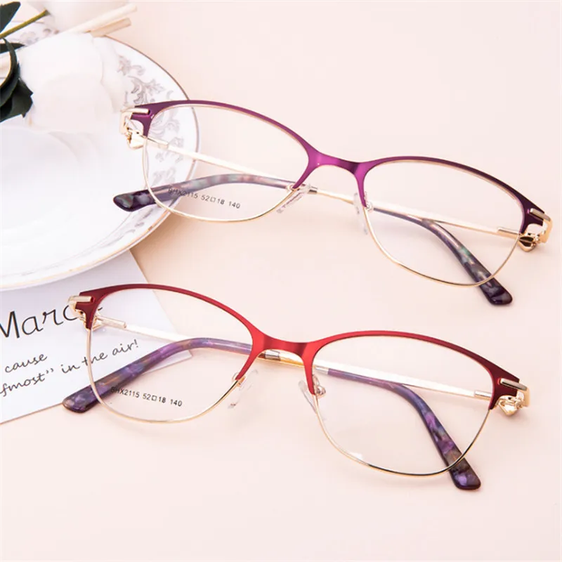 

Fashion Cat Eyes Style Glasses Women Top Quality Female Optical Glasses Frames Eyewear Fashion Eyewear Prescription glasses 115