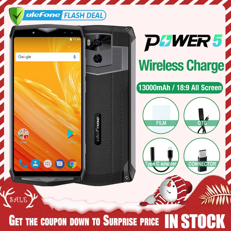 Ulefone Power 5 13000mAh 4G Smartphone 6.0