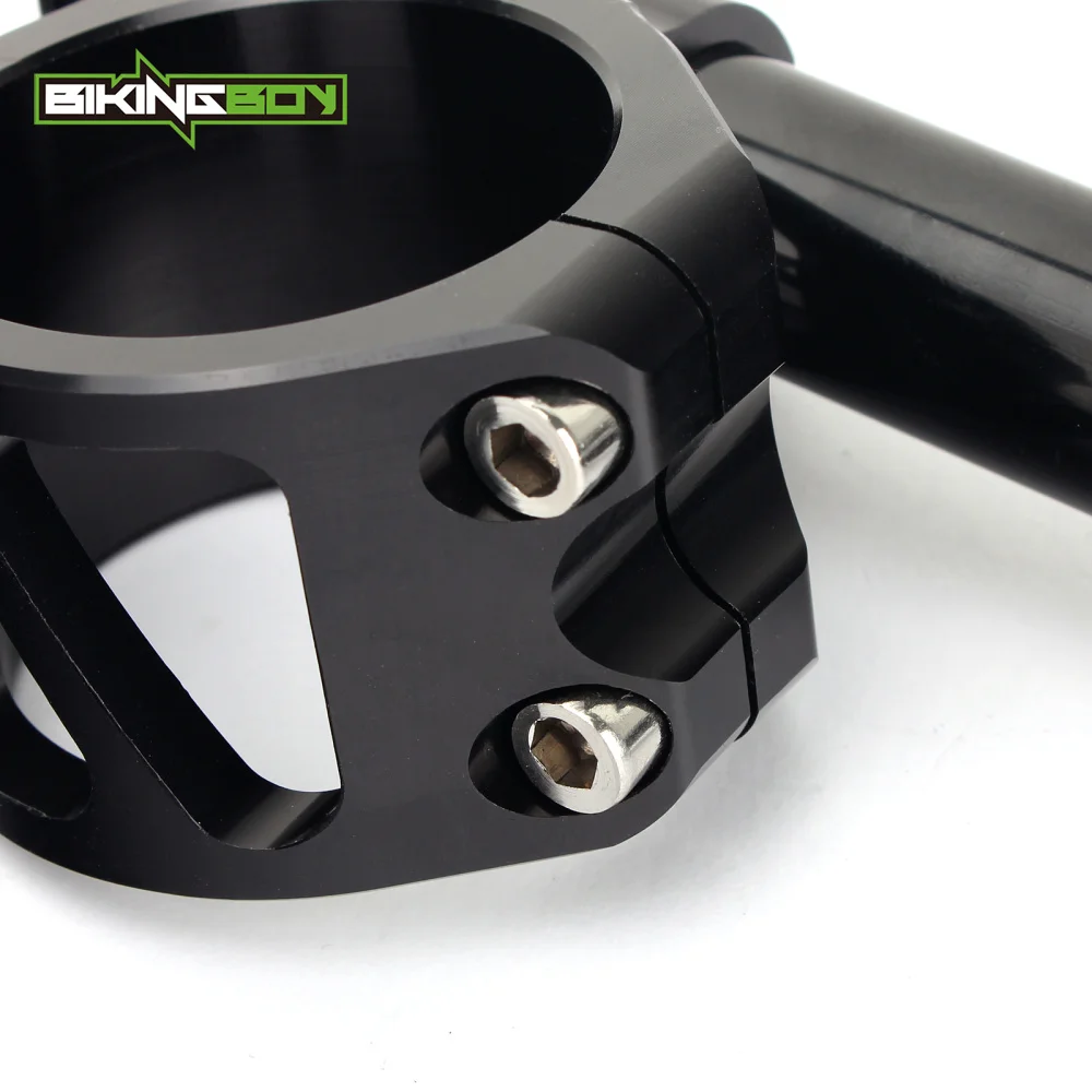 BIKINGBOY 43 мм зажим Ons руль для HONDA CBR 600 F4i Sport F4 SuperSport 1100 XX Blackbird 97 03 VFR 750 F lnterceptor|Руль