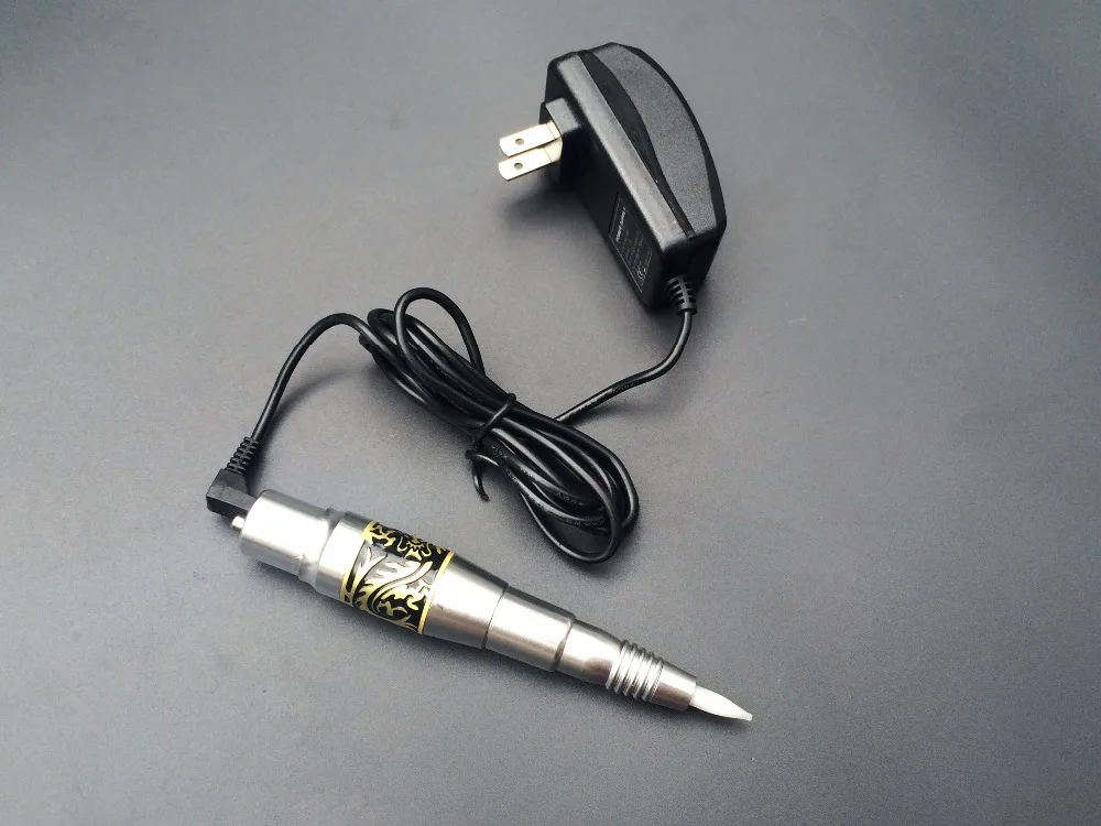 

1 Pcs Permanent Make Up Machine Cosmetic Tattoo Pen With AC adapter For Tattoo Eyebrow/ Lip/ Eyeliner