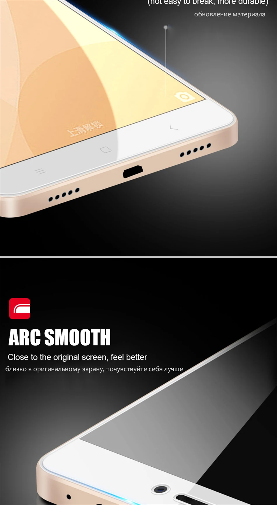 MOUSEMI Glass For Xiaomi Redmi Note 4x 4 Global 4A Tempered Glass On 4x 2.5D 9H Ultra Thin Protective Glass For Xiaomi Redmi 4x  (4)