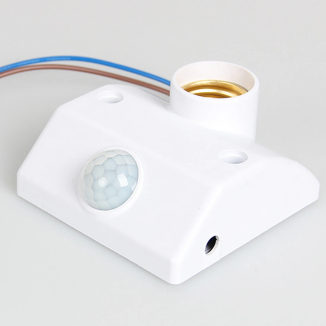 

Motion Sensing Switch Automatic Light Lamp Holder Switch E27 AC220 50/60HZ Infrared Motion Sensor Intelligent Light