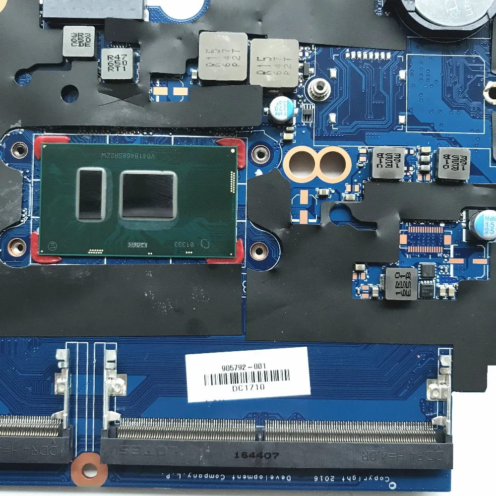 Clearance For HP ProBook 430 440 G4 Laptop Motherboard With SR2ZW i3-7100U 905792-001 905792-501 905792-601 DA0X81MB6E0 DDR4 1