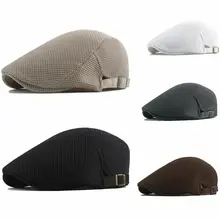 Мужская хлопковая плоский Плющ Кепка Newsboy женский берет с пуговицей Cabbie Gatsby кепки для езды подарок для гольфа