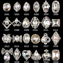 MAFANAILS 10 шт 3501-3524 ногтей K9 стекло драгоценный камень СТРАЗА под Камень Стразы дизайн ногтей 3d украшение японский Декор ногтей ювелирные изделия для ногтей